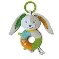Clementoni Baby Lovely Soft Bunny Rattle Rassel 1 St.