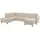 Home Affaire Wohnlandschaft Palmera U-Form, B: 308 cm, optional Bettfunktion & Bettkasten, Federkern beige