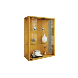 VCM Hängevitrine Udina 60 x 25 x 80 cm Braun