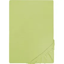 Castell Spannbettlaken Jersey 180 x 200 - 200 x 200 cm pistaziengrün