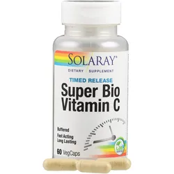 Vitamin C 1000 mg Super Bio Verz. Abgabe Solaray 60 ST