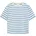 Gestreiftes Blau/Creme 44