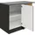 OPTIFIT Eckunterschrank Nizza 407 60 x 110 x 84,8 cm Rostrot