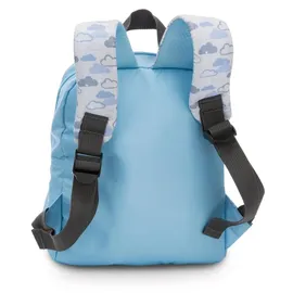 NICI Rucksack mit Roter Panda Plüschtier - blau