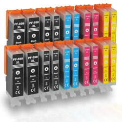 Gigao 20 Tinten Canon PGI-550 CLI-551 XL  (4/4/4/4/4)  SONDERANGEBOT!