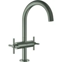 Grohe Atrio Private Collection Einloch-Waschtischbatterie Satin Steel