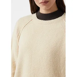 Comma, Strickpullover Oversized Beige L