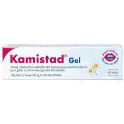 Kamistad Gel bei Zahnfleischentzündungen und Aphten 10 g