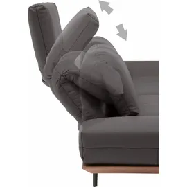 creation by rolf benz CR.420 Leder 4-Sitzer Braun