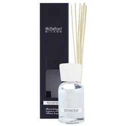 Millefiori Milano Weißes Papier Blumen Aroma Diffusor 100ml 0,1 l