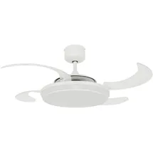 Fanaway Evo 1 122 cm Deckenventilator weiß mit Licht inkl. Fernbedienung (211035)