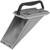 Whirlpool Ersatzfilter Sockelfilter 481010345281 für Trockner, Grau