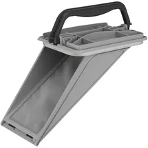 Whirlpool Ersatzfilter Sockelfilter 481010345281 für Trockner, Grau