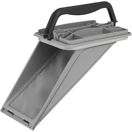 Whirlpool Ersatzfilter Sockelfilter 481010345281 für Trockner, Grau