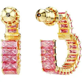 Swarovski Creolen Matrix rosa 5706340