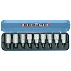 Gedore Steckschlüssel-Bit-Einsatz-Set 1/2" (12,5 mm) 9-tlg.
