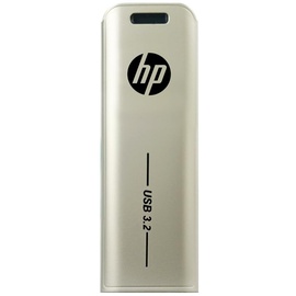 HP x796w USB 3.1 Flash-Laufwerk 256 GB, Push-and-Pull-Design, Metallic-Finish