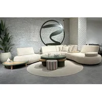 nobelaa Modulares Ecksofa "Trillium" mit Bluetooth-Soundsystem-Beige - Beige