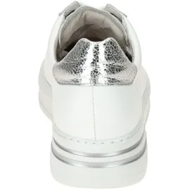 Gabor Sneaker Damen Weite E Silber/Weiß 40,5
