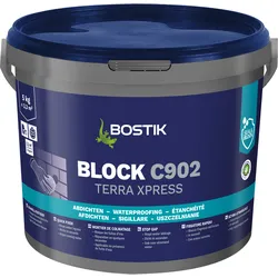 Bostik Block C902 Terra Xpress (Puder-Ex) Bauwerksabdichtung 5kg Eimer