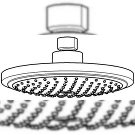 Grohe Euphoria Cosmopolitan Ø 180 mm mit Durchflusskonstanthalter chrom (27492000)