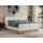 MKS Meble Boxspringbett 200 x 200 cm H4 Weiß