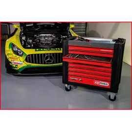 KS Tools Performanceplus Werkstattwagen-Satz P25 mit 564 Werkzeugen für 8 Schubladen