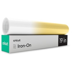 Circut UV-aktiviertes Iron-On mit Farbänderung 30,5x61cm (gelb)