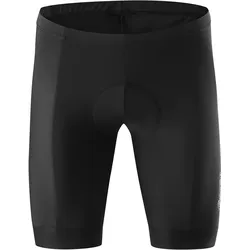 Fahrradhose GONSO "Cancun", Herren, Gr. 6XL, Normalgrößen, schwarz, 80% Polyamid. 20% Elastan, Hosen, kurze Herren Radlerhose mit Sitzpolster, strapazierfähige Radhose