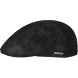 Stetson Texas Schirmmütze Vintage Leder Herren Sommer Winter schwarz S (54-55 cm) - S