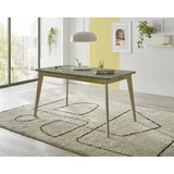 INOSIGN Esstisch »MAVAS«, in moderner Trendfarbe, Breite 140 - 180 cm (mit Einlegeplatte) grün