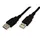 Roline USB 2.0 Kabel, Typ A-A, Typ A-A, schwarz, 3 m