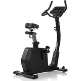 HAMMER Ergometer Presidio – leiser Heimtrainer für Zuhause mit tiefem Einstieg, App Kompatibel mit Kinomap & Zwift, 10 kg Schwungmasse, 16 Programme, Hometrainer Fahrrad bis 180 kg