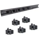 Wagner Gerätehalter 5-teilig Clips & Schiene Ausziehbar 60-110 mm x 55 cm