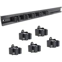 Wagner Gerätehalter 5-teilig Clips & Schiene Ausziehbar 60-110 mm x 55 cm