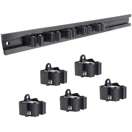 Wagner Gerätehalter 5-teilig Clips & Schiene Ausziehbar 60-110 mm x 55 cm
