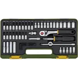 PROXXON Steckschlüsselsatz 1/4" 50-tlg.