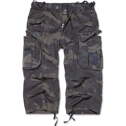 Brandit Industry Vintage 3/4, Cargoshorts - Darkcamo - L