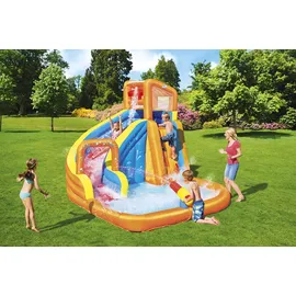 BESTWAY H2OGO! Turbo Splash Wasserpark mit Dauergebläse 365 x 320 x 275 cm