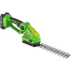 PROCRAFT PGH2100 Akku Gras und Strauchschere 20 V inkl. 1 x 2,0 Ah