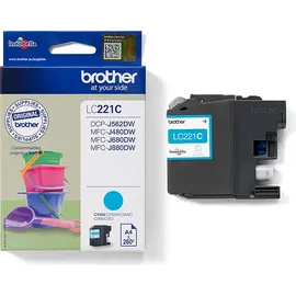 Brother LC-221C cyan