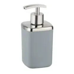 WENKO Barcelona Seifenspender 23963100 , Farbe: grau