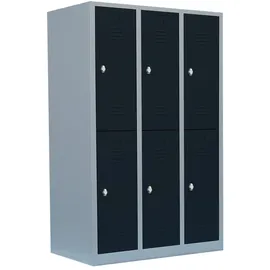 Lüllmann Spind 118,5 x 50 x 180 grau