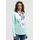 Soccx Dreieckstuch aus Flauschstrick mit Wording Prints ivory