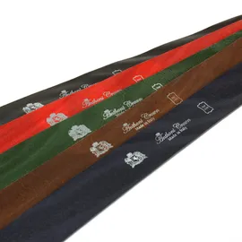 Anthoni Crown Herren, Ledergürtel Gürtel, grün, 85 - 85