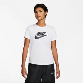 Nike Sportswear Essentials Logo T-Shirt Damen White/Black L