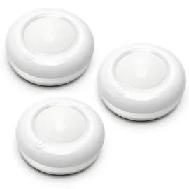 NORTHPOINT LED Batterie Beleuchtungsspots 3er Set mit Fernbedienung Farbwechsel Timerfunktion für Außen