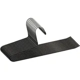 10 Metall-Hosenbügel 32cm rutschfest schwarz HB 132-10 Stück | PB-Onlinehandel