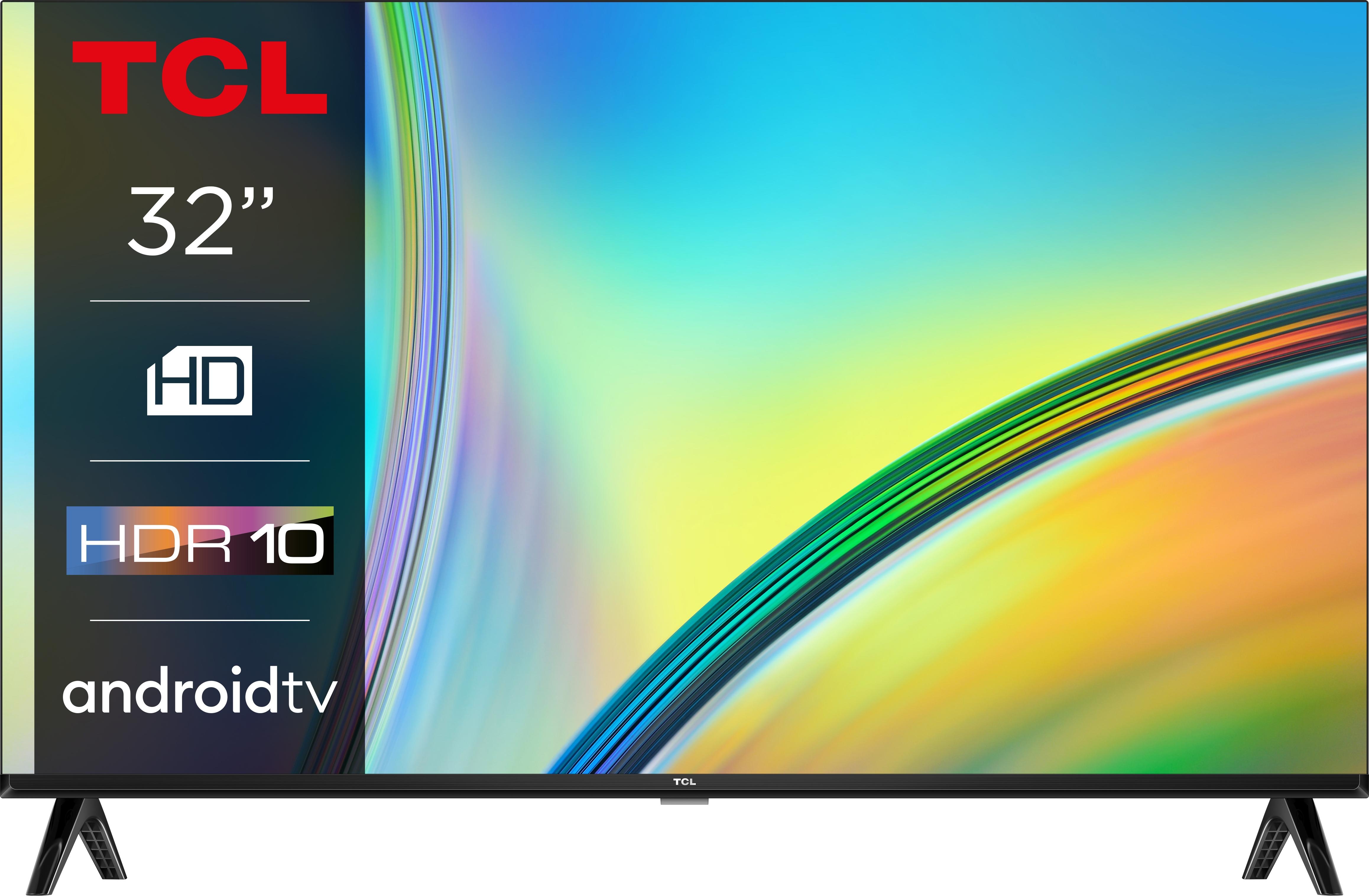 TCL 32S5400A (32", LED, HD, 2023), TV, Schwarz