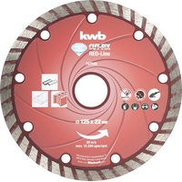 KWB 797540 Diamanttrennscheibe Durchmesser 125